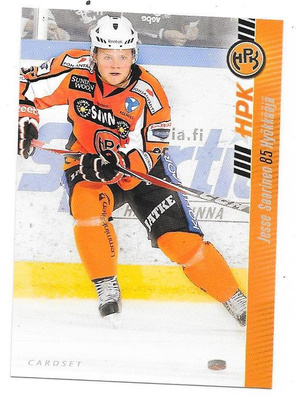 2012-13 CardSet #202 Jesse Saarinen HPK