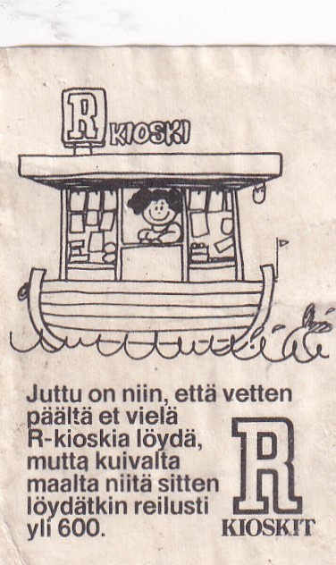 R Kioskit , Juttu on niin, että vetten      b598