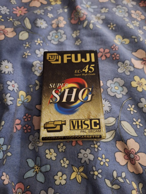 FUJI VHS C. 45MIN VIDEOKASETTEJA 2X