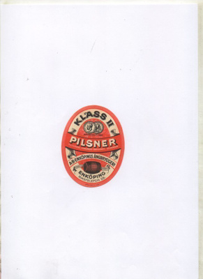 PILSNER KLASS II ENKÖPING Etiketti
