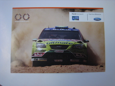 Ford rallikortti 23 C: Ford Focus / Jari-Matti Latvala