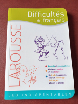 Difficultés du francais (Larousse)
