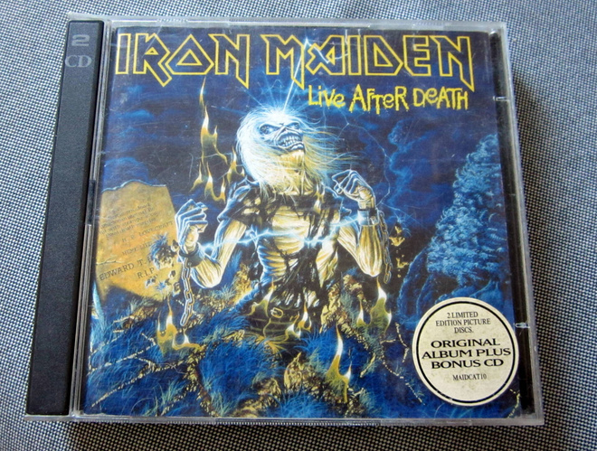 IRON MAIDEN Live After Death 2xCD Limited Edition Picture