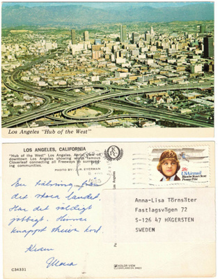 Vanha kortti, Yhdysvallat, Los Angeles, v. 1983