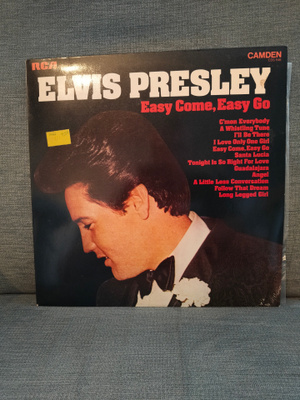 LP Elvis Presley: Easy come, easy go