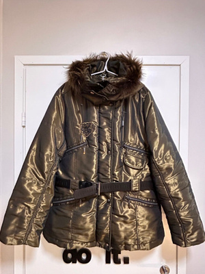 LUHTA VINTAGE METALLIC GOLD-TOPPATAKKI *TÄYSIN KÄYTTÄMÄTÖN*