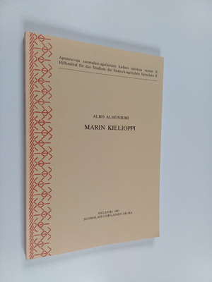 Alho Alhoniemi : Marin kielioppi