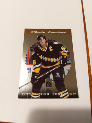 1996-97 Donruss Elite #109 Mario Lemieux