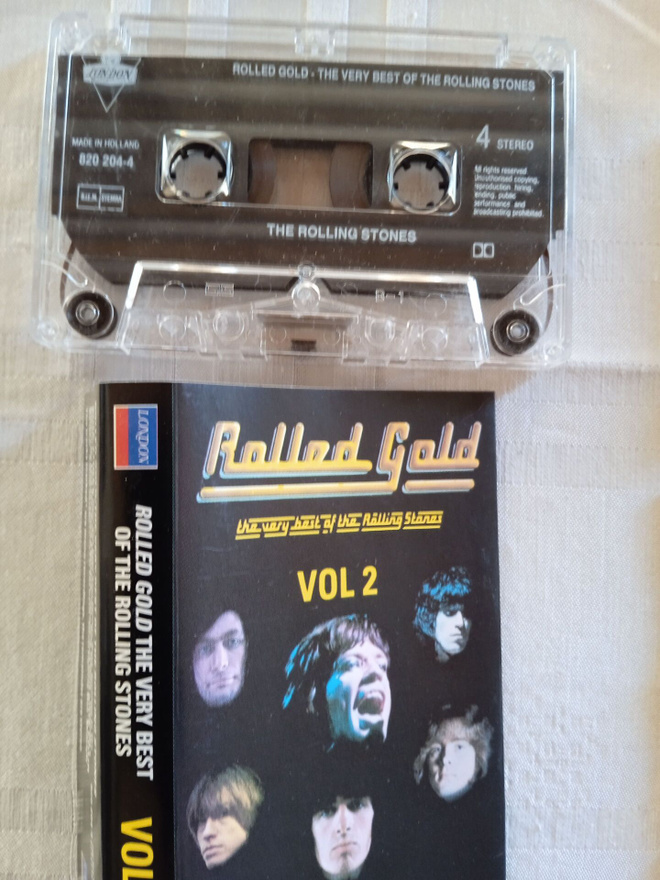 C- KASETTI: THE ROLLING STONES : ROLLED GOLD THE VERY BEST