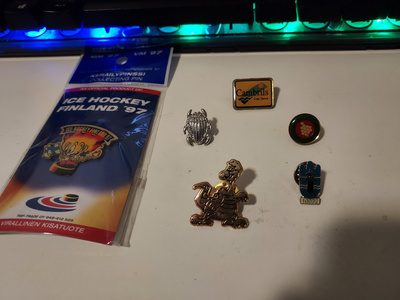 6 kpl pinssit