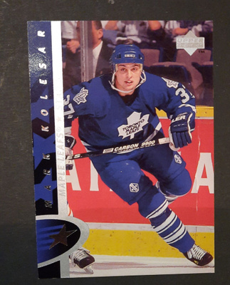 Rookie Mark Kolesar, Maple Leaf 1995-96