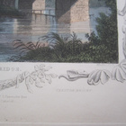 VANHA Gravyyri Kuparipiirros William Tombleson 1820-1830-l - pikkukuva 3