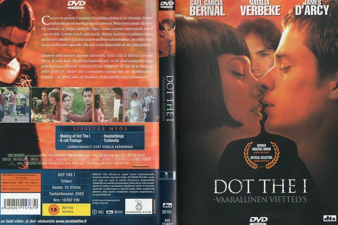 dot the i	(2 323)	k	-FI-	suomik.	DVD		jame d`arcy	2003