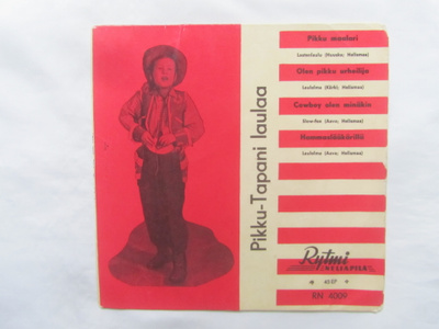 Pikku-Tapani Laulaa 7" EP 1955
