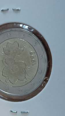 Suomi 2€ 1999 4 erinlaista 9 ummessa