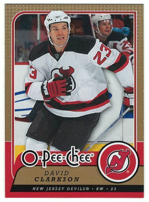 08-09 O-Pee-Chee #420 David Clarkson