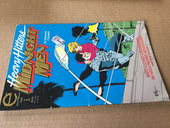 EPIC COMICS MIDNIGHT MEN 1/1993 HYVÄ