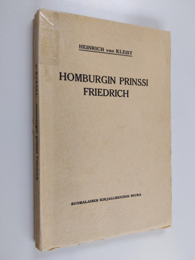 Heinrich von Kleist : Homburgin prinssi Friedrich