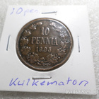 10  penniä  1905  kulkematon  hieman patinoitunut, - pikkukuva 5