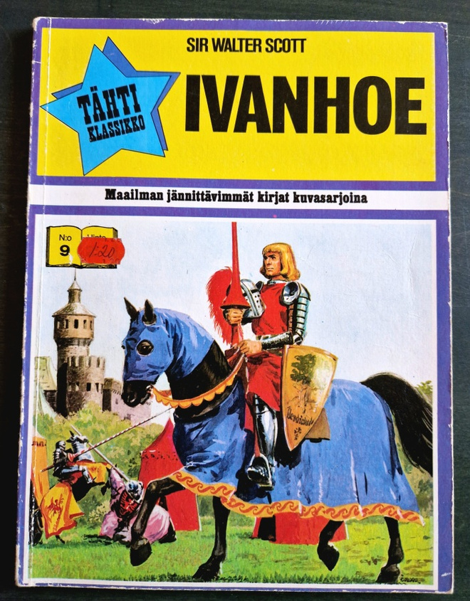 IVANHOE Tähti Klassikko  7 .sarjakuva albumi