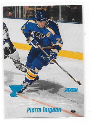 1999-00 Stadium Club #112 Pierre Turgeon St Louis Blues