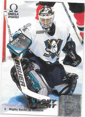 1999-00 Pacific Omega #2 Guy Hebert Anaheim Ducks MV