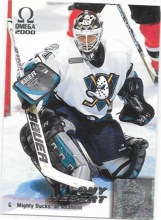 1999-00 Pacific Omega #2 Guy Hebert Anaheim Ducks MV