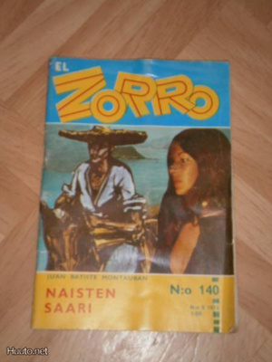 EL ZORRO N:o 140/1970 - Naisten saari.
