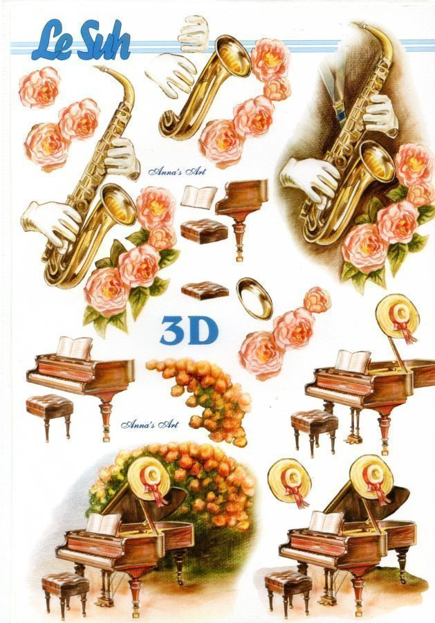 3D °"SAKSOFONI...PIANO & RUUSUJA"° /Le Suh