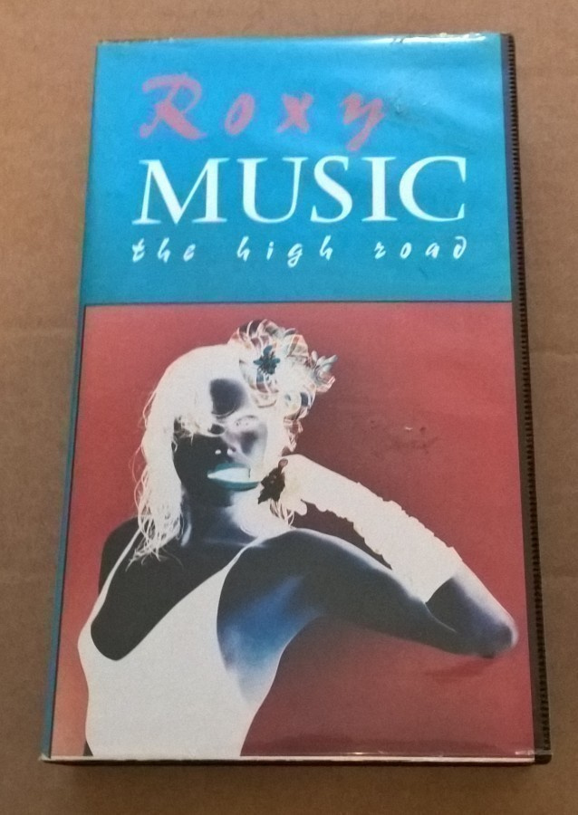 ROXY MUSIC THE HIGH ROAD   BRYAN FERRY  VHS 1983