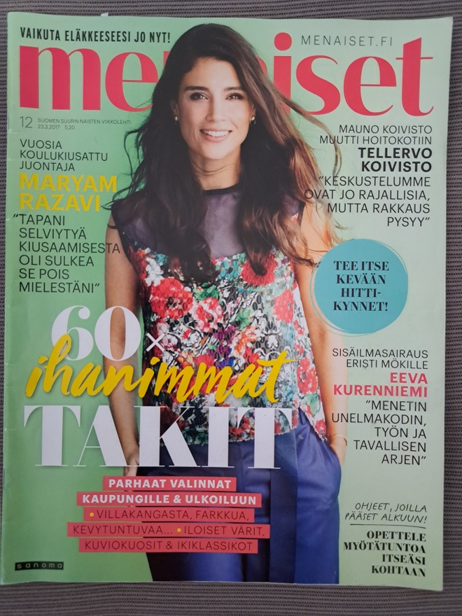Me Naiset 12/23.3.2017  lehti