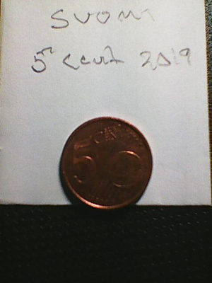 Suomi 5 cent 2019