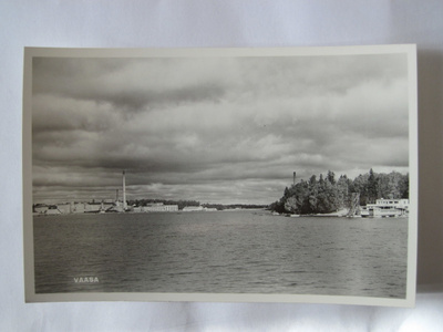 VANHA Postikortti Vaasa 1950-luku Alkup.Mallikappale