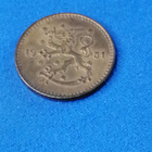 1 Markka 1951 Kupari Leimakiiltoinen - pikkukuva 4
