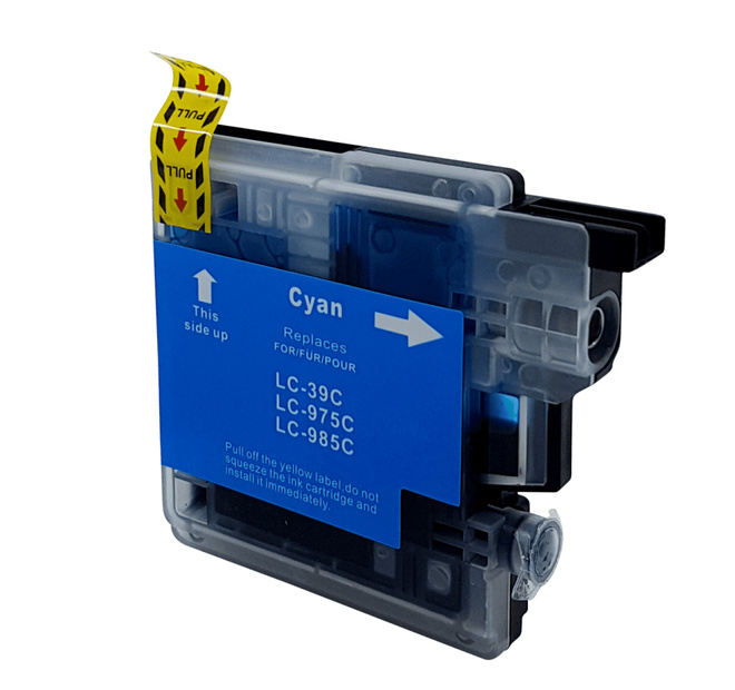 Brother LC985C mustekasetti, syaani – tarvike, premium