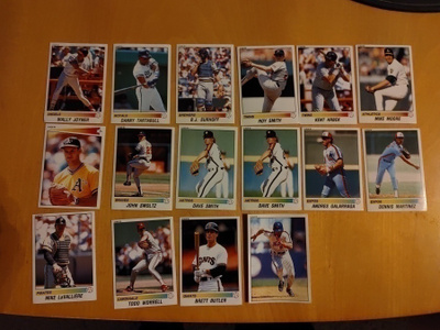 Panini Baseball 90 keräilytarrat