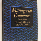 Harold Craig Petersen : Managerial Economics - pikkukuva 1