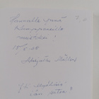 Marjatta Muller : Karisteita (signeerattu, tekijän omiste) - pikkukuva 2