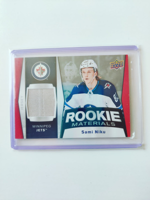 Sami Niku 18-19 UD Rookie Materials