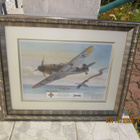 Sture Gripenberg: Bf 109 MT-201 taulu ,numeroitu (139/250) - pikkukuva 1