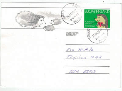 1990 ehiökortti siili Turku 2020