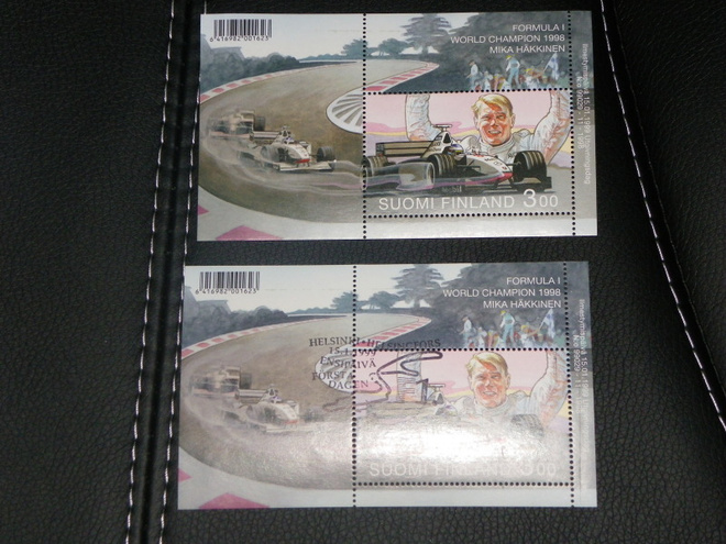 Mika Häkkinen 1999 BL21 EP-leimattu ja postituore