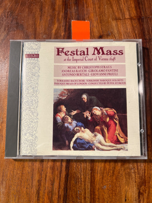 Festal Mass At The Imperial Court Of Vienna 1648 Cd