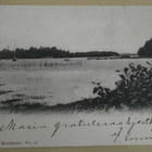 Korppoo, Kuggvik, rantanäkymä, purjevene, mv pk, p. 1904 - pikkukuva 1