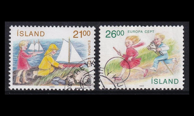 Islanti 701-2 o Europa lasten leikit (1989)