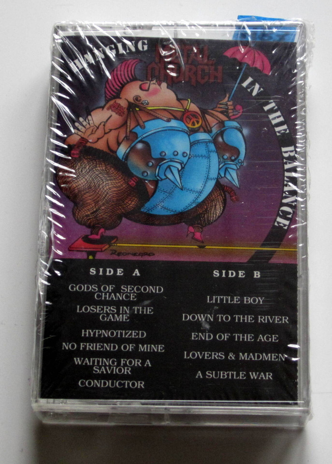 METAL CHURCH Hanging in the Balance 1993 C-KASETTI UUSI