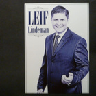 LEIF LINDEMAN Laulaa Rakkaudesta Fanikortti. - pikkukuva 1