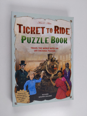 Richard Wolfrik Galland ym. : Ticket to Ride Puzzle Book ...