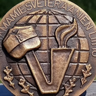 Rintamamiesveteraanienliitto mitali. Halkaisia - 69 mm. Rasi - pikkukuva 1