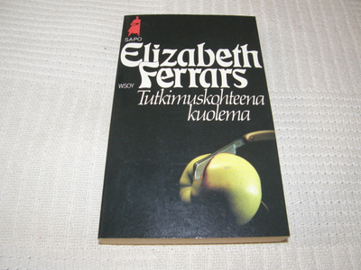 Elizabeth Ferrars Tutkimuskohteena kuolema